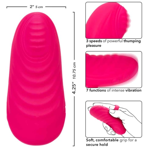 Envy Handheld Thumping Massager - Pink