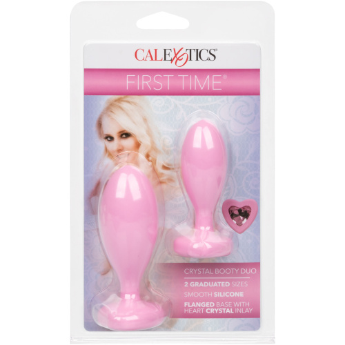 First Time Crystal Booty Duo - Pink