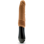 Dr. Skin Silicone - Dr. Arthur - Thrusting  Gyrating Vibrating Dildo - Tan