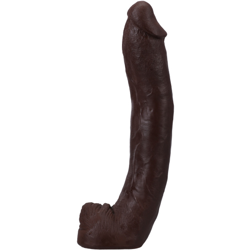Signature Cocks - Dredd - 13.5 Inch Ultraskyn Cock With Removable Vac-U-Lock Suction Cup - Chocolate