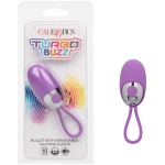 Turbo Buzz Bullet With Removable Silicone Sleeve - Purple
