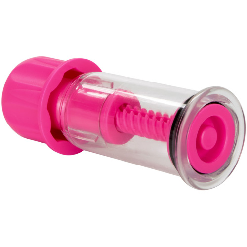 Nipple Play Vacuum Twist Suckers - Pink