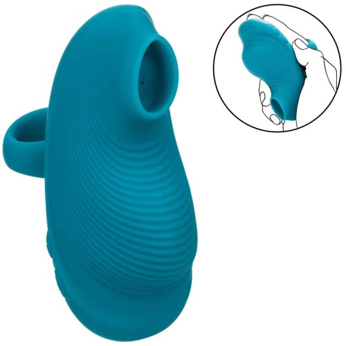 Envy Handheld Suction Massager - Blue