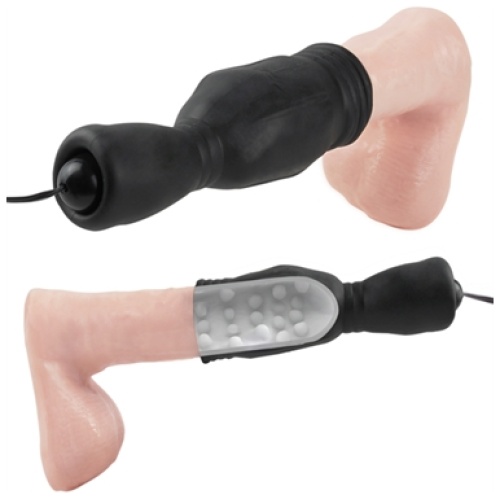 Fetish Fantasy Series Vibrating Head Teazer - Black