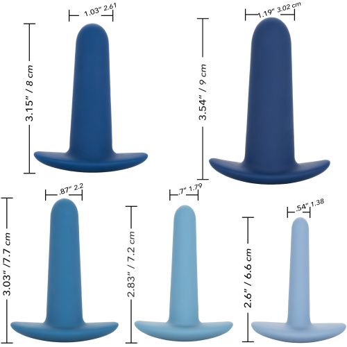 They-Ology 5-Piece Wearable Anal Training Set