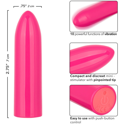 Turbo Buzz Classic Mini Bullet - Pink