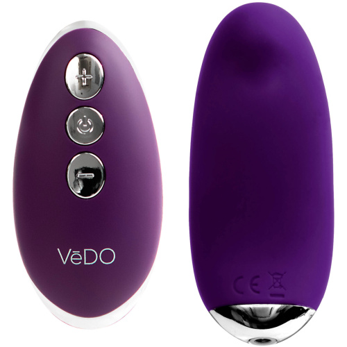 Niki Rechargeable Flexible Magnetic Panty Vibe - Purple