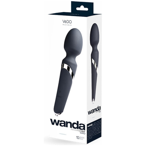 Wanda Rechargeable Wand - Just Black
