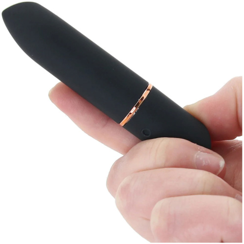 Pink Pussycat Vibrating Mini Vibe - Black