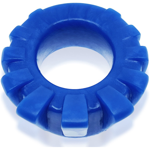 Cock-Lug Lugged Cockring - Marine Blue
