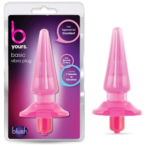 Sassy Vibra Plug - Pink