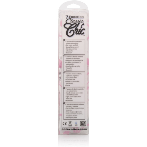 7 Function Classic Chic 6 Inches Vibe - Pink
