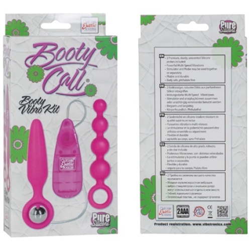 Booty Call Booty Vibro Kits - Pink