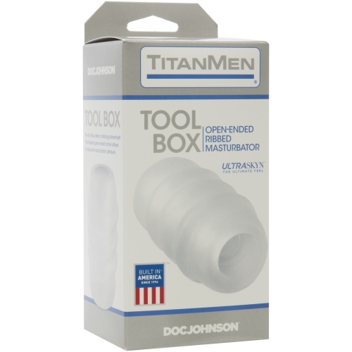 Titanmen Tool Box Masturbation - Clear