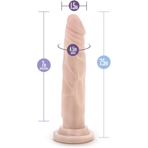 Dr. Skin - Realistic Cock - Basic 7.5 - Beige