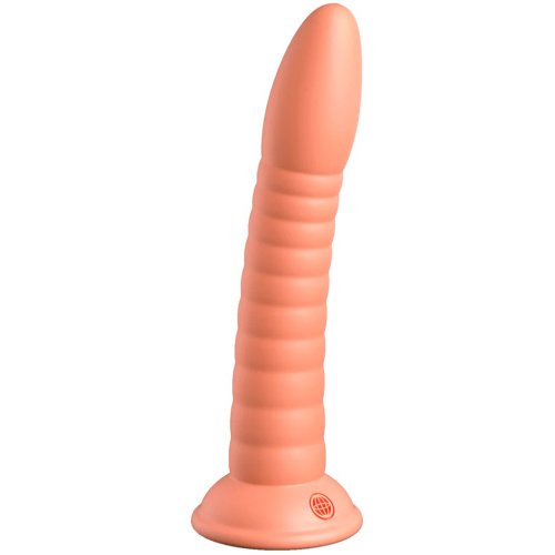 Dillio Platinum - Wild Thing 7 Inch Dildo - Peach