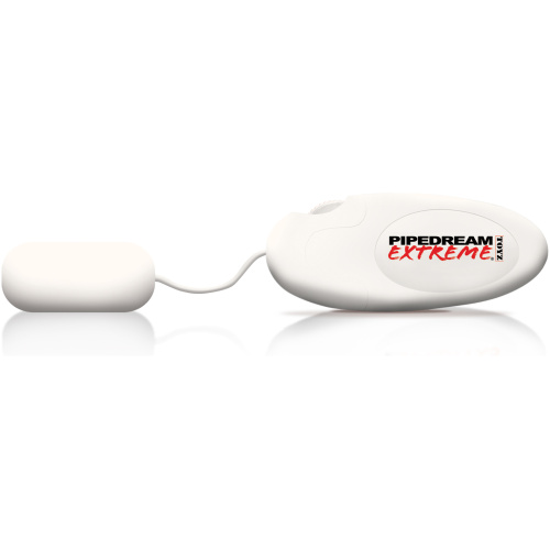Pipedream Extreme Toyz Vibrating Ass - White