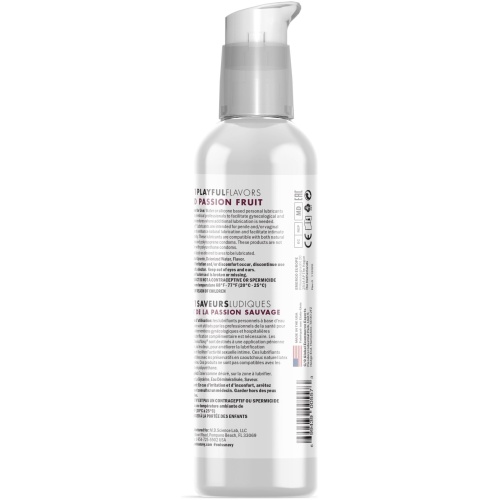 Swiss Navy 4-in-1 Playful Flavors - Wild Passion  Fruit - 4 Fl. Oz.