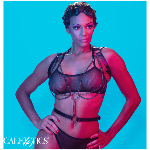 Euphoria Collection Multi Chain Halter - Black