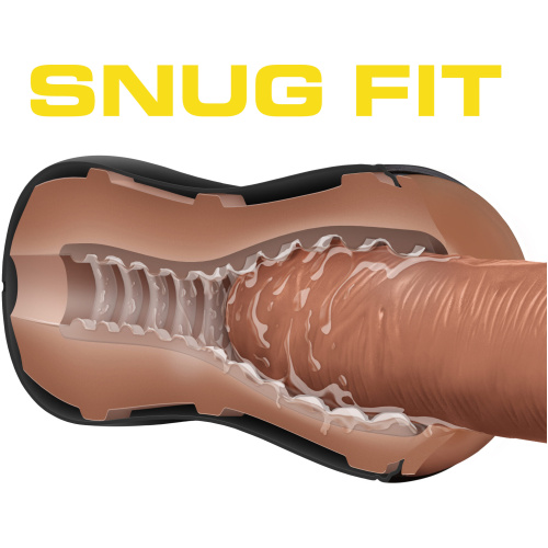 Loverboy - Manny the Fireman - Self Lubricating Stroker - Tan