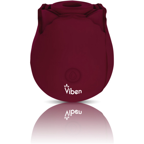 Classic Rose - Ruby - Handheld Rose Clitoral and  Nipple Stimulator
