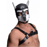 Spike Neoprene Puppy Hood - White