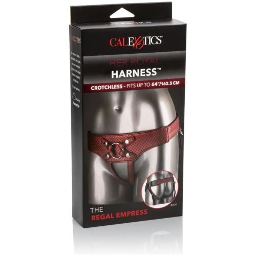 Her Royal Harness the Regal Empress - Red