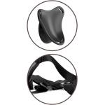King Cock Elite Beginner's Body Dock Strap-on Harness - Black