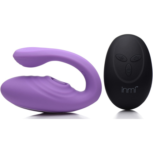 7x Pulse Pro Pulsating and Clit Stim Vibe With Remote