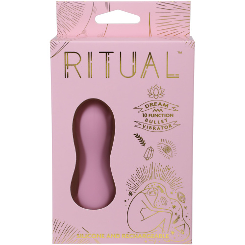 Ritual - Dream - Rechargeable Silicone Bullet Vibe - Pink