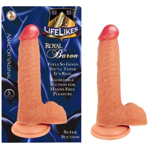 Lifelike Flesh Royal Baron 5 Inch