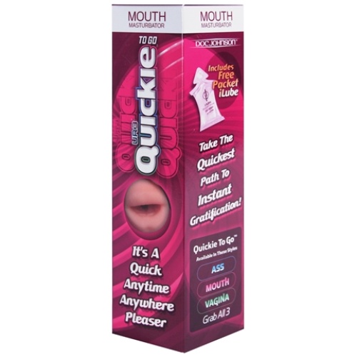 Quickies to Go Ultraskyn Masturbator - Mouth