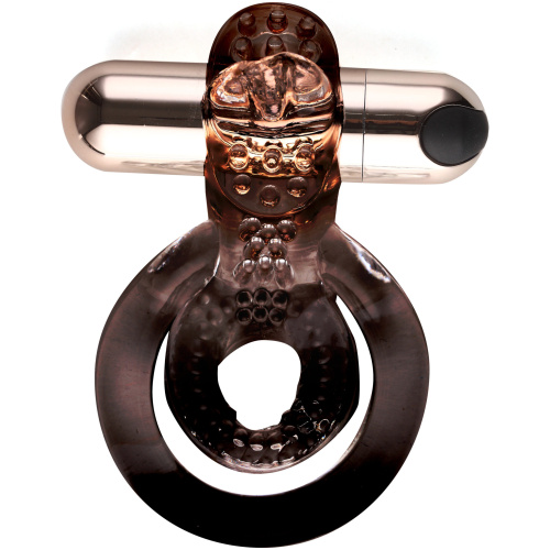 Jayden Vibrating Erection Enhancer Ring - Rose Gold
