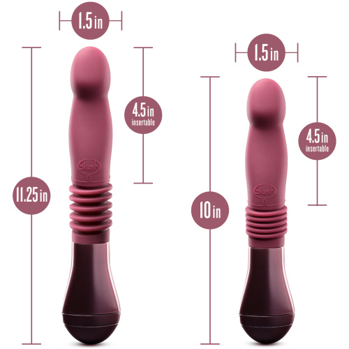 Temptasia - Trixie - Thrusting Dildo - Wine