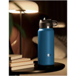 Fuck Flask - Private Pleaser - Blue Bottle - Brown
