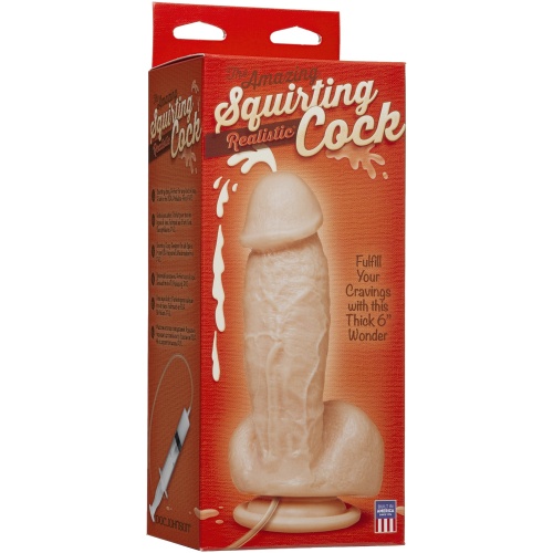Squirting Realistic Cock