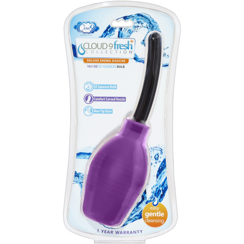 Fresh Plus Deluxe Enema Douche - 10.1 Oz Ez Squeeze Bulb
