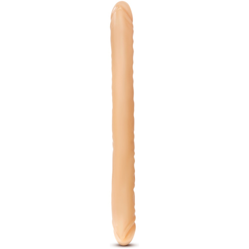 B Yours 18 Inch Double Dildo - Beige