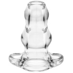 Double Tunnel Plug Medium - Clear