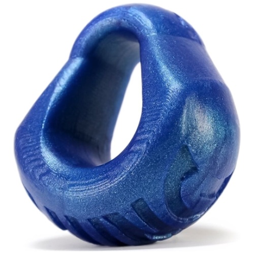 Hung Padded Cockring Oxballs - Blue Balls