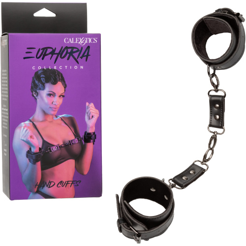 Euphoria Collection Hand Cuffs - Black