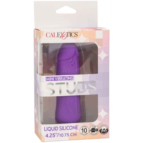 Mini Vibrating Studs - Purple