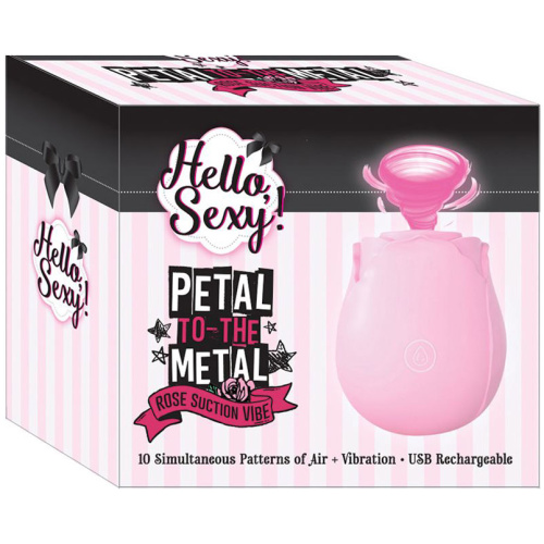 Petal to-the Metal Rose Suction Vibe