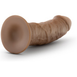 Au Naturel - 8 Inch Dildo With Suction Cup - Mocha
