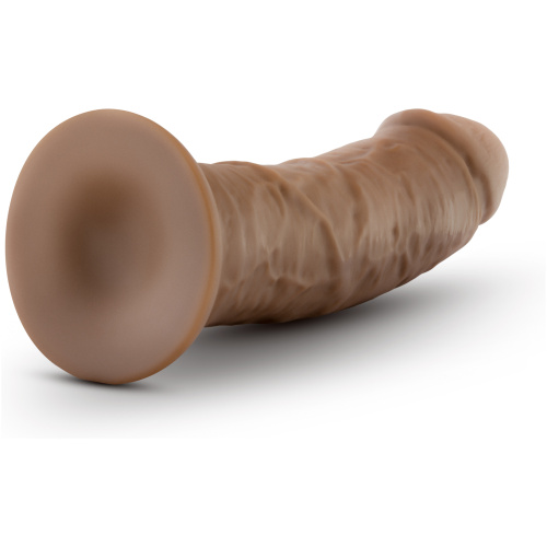 Au Naturel - 8 Inch Dildo With Suction Cup - Mocha