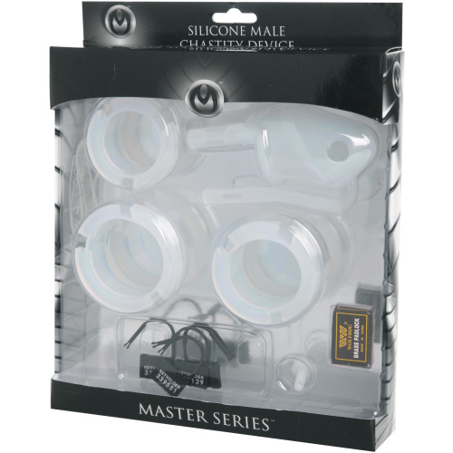 Sado Chamber Silicone Male Chastity Device