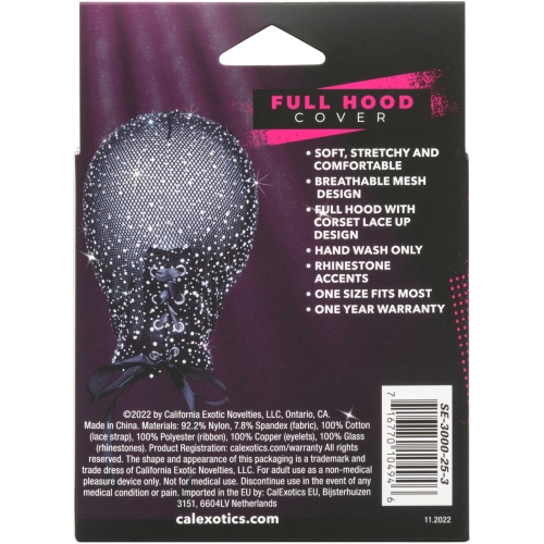 Radiance Full Hood Cover - Black