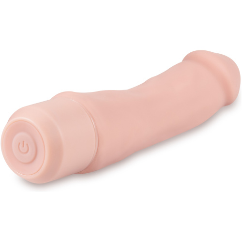 Dr. Skin Silicone – Dr. Steve - 7 Inch Vibrating Dildo - Beige