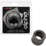 Alpha Liquid Silicone Scrotum Ring - Gray Gray