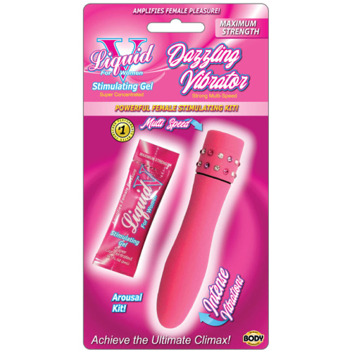 Liquid v Dazzling Vibrator Kit